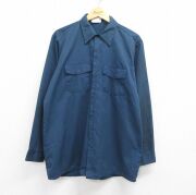 古着通販 M☆古着 エルエルビーン 長袖 ハンティング シャツ メンズ 80
