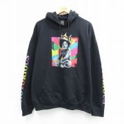 XL★古着 長袖 ロック バンド スウェット パーカー メンズ ノトーリアスBIG 大きいサイズ【spe】 26mar31