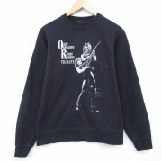 M★古着 長袖 ロック バンド スウェット メンズ オジーオズボーン ランディローズ クルーネック【spe】 26mar07