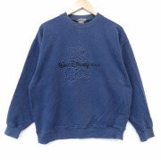 古着通販 L☆古着 長袖 スウェット メンズ 00年代 00s LBI 灯台 刺繍