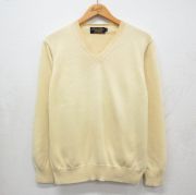 古着通販 XL☆古着 長袖 セーター メンズ 90年代 90s 無地 大きい 