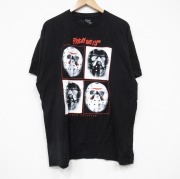 XL★古着 半袖 Tシャツ メンズ ホラー映画 13日の金曜日 コットン クルーネック 黒 ブラック 【spe】 25aug27 中古