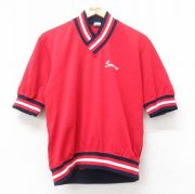 L★古着 チャンピオン champion 半袖 ビンテージ Tシャツ メンズ 70年代 70s Senecas Vネック USA製 赤他 レッド 【spe】 25aug20 中古