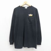 古着通販 XL☆古着 ナイキ NIKE 長袖 ビンテージ Tシャツ メンズ 90 
