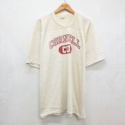 80年代ラッセル　フットボールシャツ 古着通販 XL☆古着 ラッセル 7分袖 ビンテージ フットボール Tシャツ