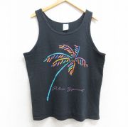 アメリカ製！ヴィンテージ ノースリーブtシャツ 古着 90s USA製 adidas BIG トレフォイル ノースリーブ Tシャツ