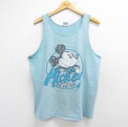 90s MICKEY&amp;CO. マルチカラー タンクトップ L 古着通販 L☆古着 ビンテージ タンクトップ メンズ 90年代 90s