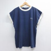 古着通販 L☆古着 ノースリーブ ビンテージ Tシャツ メンズ 90年代 90s