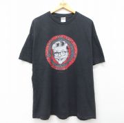 XL★古着 半袖 ビンテージ Tシャツ メンズ 00年代 00s 映画 クリスマスストーリー 大きいサイズ コットン クルーネック 黒 ブラック 【spe】 25jul19 中古