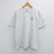 L★古着 半袖 ビンテージ Tシャツ メンズ 00年代 00s ジョン F ケネディ クルーネック 薄グレー 霜降り 【spe】 25aug04 中古
