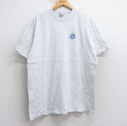 XL★古着 All Sport 半袖 ビンテージ Tシャツ メンズ 90年代 90s テクノロジー コットン クルーネック USA製 薄グレー 霜降り 【spe】 25aug05 中古
