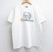 XL★古着 半袖 ビンテージ Tシャツ メンズ 00年代 00s ポメラニアン 犬 刺繍 コットン クルーネック 白 ホワイト 【spe】 25aug05 中古