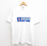 XL★古着 フルーツオブザルーム 半袖 ビンテージ Tシャツ メンズ 00年代 00s シャーウィンウィリアムズ クルーネック 白 ホワイト 【spe】 25aug08 中古