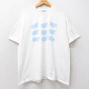 XL★古着 ミシガンラグ 半袖 ビンテージ Tシャツ メンズ 00年代 00s ヒツジ 大きいサイズ クルーネック 白 ホワイト 【spe】 25aug25 中古