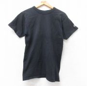 S★古着 チャンピオン champion 半袖 ビンテージ Tシャツ メンズ 90年代 90s 無地 コットン クルーネック USA製 黒 ブラック 【spe】 25sep01 中古