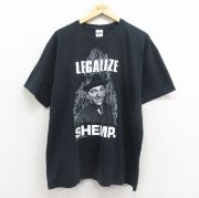 XL★古着 半袖 ビンテージ Tシャツ メンズ 00年代 00s スリーストゥージス 三ばか大将 大きいサイズ コットン クルーネック 黒【spe】 26apr07