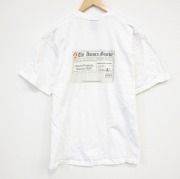 XL★古着 半袖 ビンテージ Tシャツ メンズ 90年代 90s Aurora コットン クルーネック 白 ホワイト 【spe】 25sep04 中古