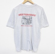 XL★古着 ヘインズ Hanes 半袖 ビンテージ Tシャツ メンズ 00年代 00s エンジン クルーネック 薄グレー 霜降り 【spe】 25sep11 中古