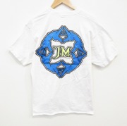 L★古着 フルーツオブザルーム 半袖 ビンテージ Tシャツ メンズ 90年代 90s サンタモニカエアライン ジェシーマルチネス コットン クルーネック USA製 白 ホワイト 【spe】 25sep11 中古
