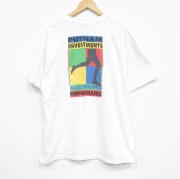 XL★古着 ヘインズ Hanes 半袖 ビンテージ Tシャツ メンズ 90年代 90s パフォーマンス 大きいサイズ コットン クルーネック 白 ホワイト 【spe】 25sep13 中古