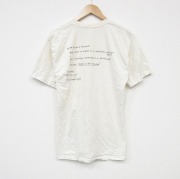 M★古着 ヘインズ Hanes 半袖 ビンテージ Tシャツ メンズ 00年代 00s フランクロイドライト クルーネック 白 ホワイト 【spe】 25sep18 中古