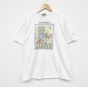XL★古着 半袖 ビンテージ Tシャツ メンズ 90年代 90s メアリーエンゲルブライト コットン クルーネック USA製 白【spe】 26mar16