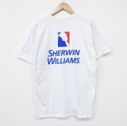 XL★古着 ジャージーズ 半袖 ビンテージ Tシャツ メンズ 00年代 00s シャーウィンウィリアムズ クルーネック 白【spe】 26apr04