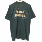 XL★古着 フルーツオブザルーム 半袖 ビンテージ Tシャツ メンズ 90年代 90s 家 クルーネック USA製 濃緑【spe】 26apr27