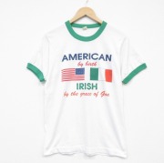 M★古着 スクリーンスターズ 半袖 ビンテージ Tシャツ メンズ 80年代 80s アメリカ イタリア クルーネック USA製 ホワイト リンガ―【spe】 26jun02