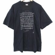 XL★古着 ジャージーズ 半袖 ビンテージ Tシャツ メンズ 00年代 00s エドヴァルドグリーグ コットン クルーネック ブラック【spe】 26jun04