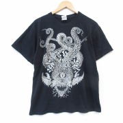 00s 半袖Tシャツ Jon Vermilya ブラック メンズL相当 | 古着