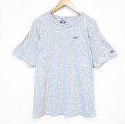 XL★古着 チャンピオン Champion 半袖 ビンテージ Tシャツ メンズ 90年代 90s BASF クルーネック グレー 霜降り【spe】 26jun22
