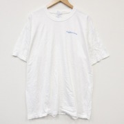 XL★古着 半袖 ビンテージ Tシャツ メンズ 00年代 00s テクノロジー 大きいサイズ コットン クルーネック ホワイト【spe】 26jun23