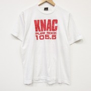M★古着 スクリーンスターズ 半袖 ビンテージ Tシャツ メンズ 90年代 90s KNAC クルーネック USA製 ホワイト【spe】 26jun24