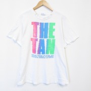 XL★古着 ヘインズ 半袖 ビンテージ Tシャツ メンズ 80年代 80s THE TAN コットン クルーネック USA製 ホワイト【spe】 26jun24