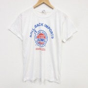 M★古着 半袖 ビンテージ Tシャツ メンズ 80年代 80s ILGWU クルーネック USA製 ホワイト【spe】 26jun25