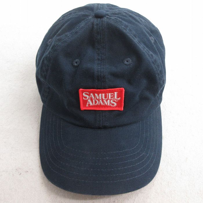 中古 キャップ SAMUEL ADAMS コットン 紺 ネイビー 25jun30