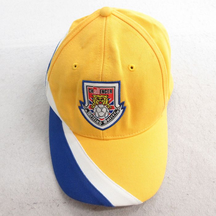 中古 キャップ サッカー コットン 黄 イエロー 25jun30