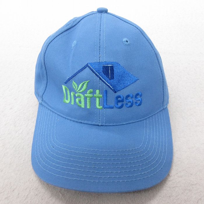 中古 キャップ ドラフト 刺繍 水色 25jul08