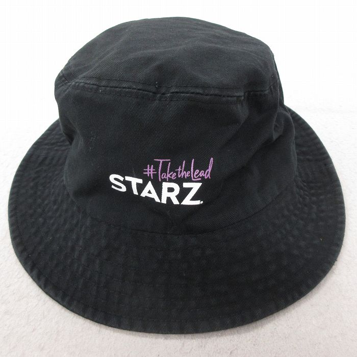 中古 ハット STARZ コットン 黒 ブラック 25jul15