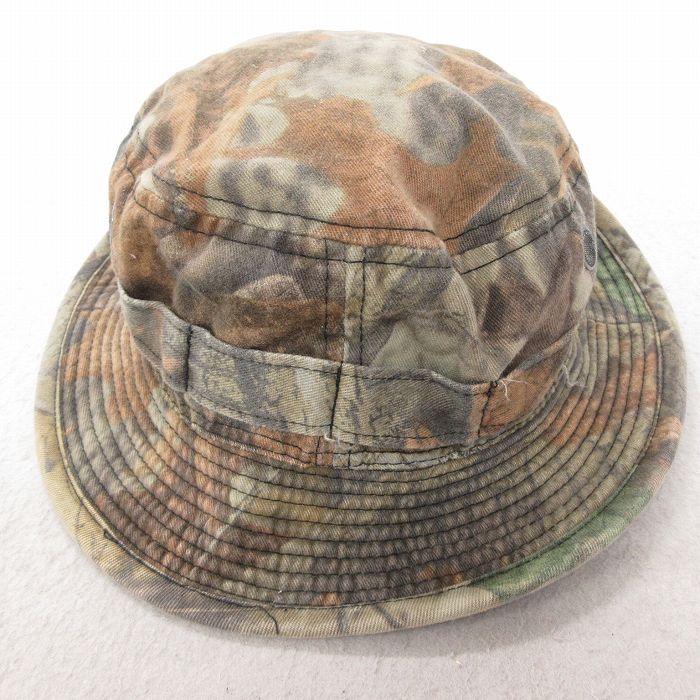 中古 ハット 茶 ブラウン 迷彩 25jul15