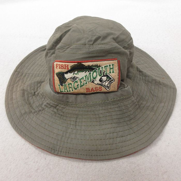 中古 ハット 魚 緑系 グリーン 25jul15