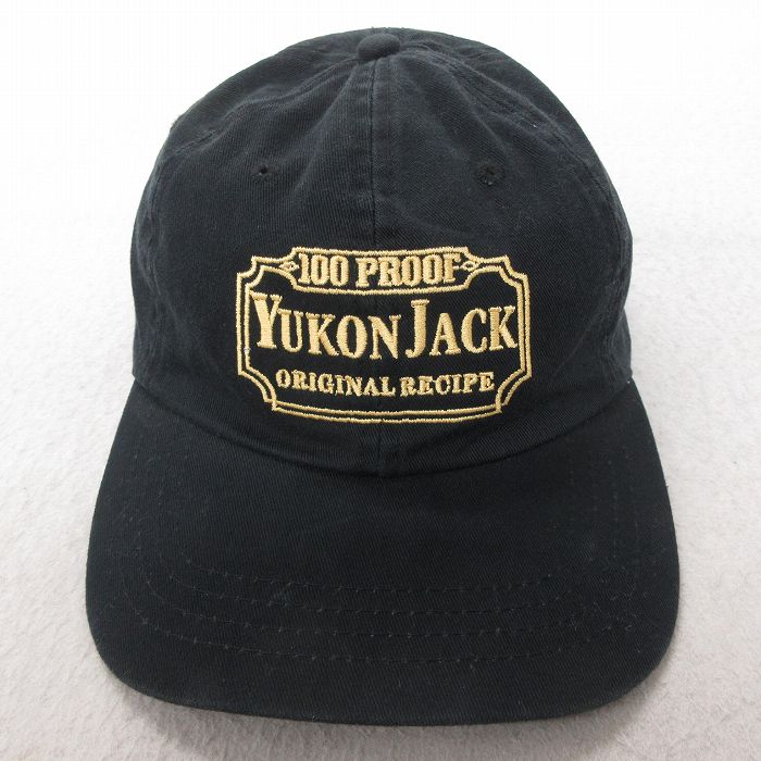 中古 キャップ YUKON 刺繍 黒 ブラック 25jul16