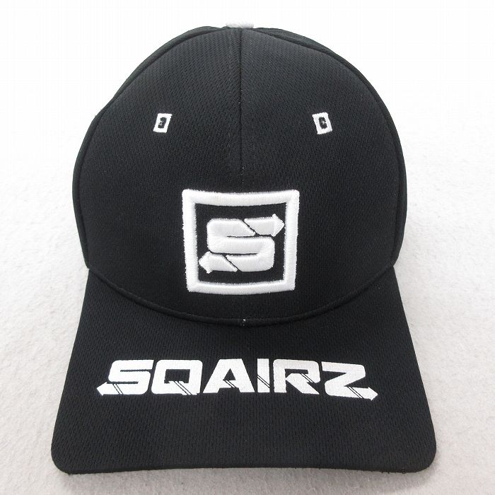 中古 キャップ SQAIRZ 黒 ブラック 25jul23