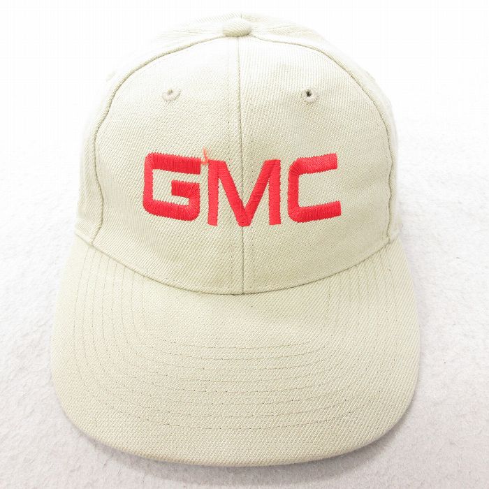 中古 キャップ GMC 刺繍 ベージュ カーキ 25jul23
