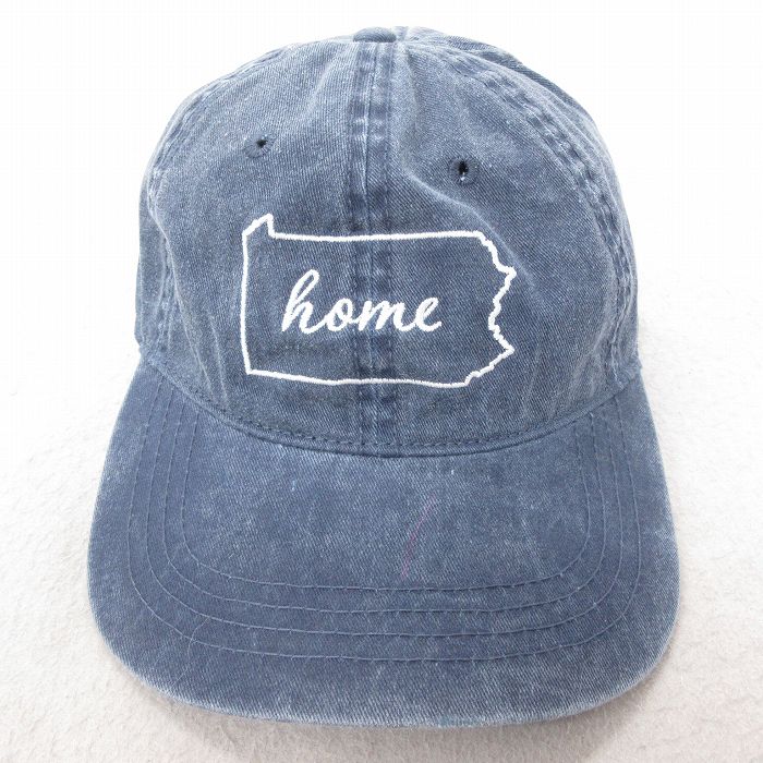 中古 キャップ home 紺 ネイビー 25jul23