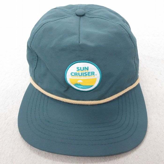 中古 キャップ SUN 青緑系 25jul23