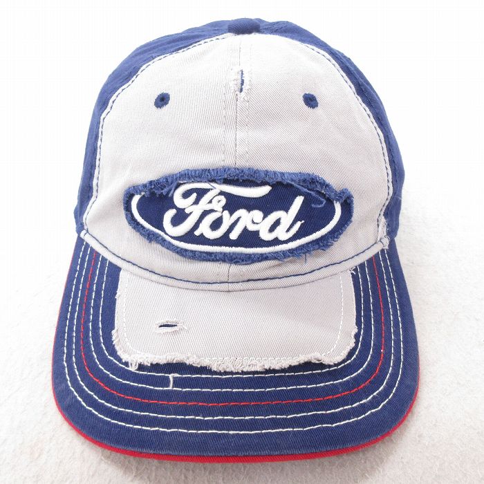 中古 キャップ フォード Ford 紺 ネイビー 25jul23