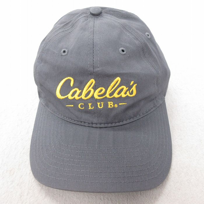 【20%OFF】中古 カベラス キャップ ビッグロゴ 刺繍 グレー 25jul23