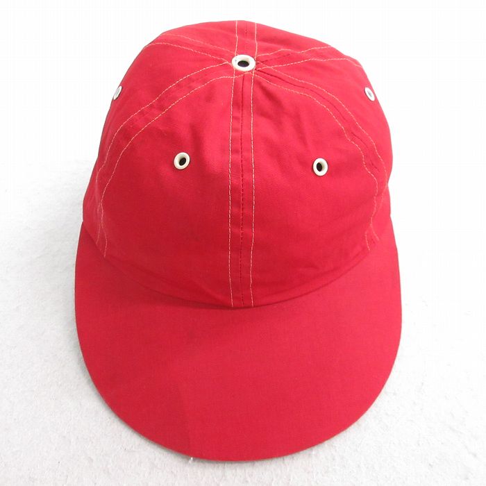 中古 ビンテージ キャップ 70年代 70s 赤 レッド 【spe】 25jul28